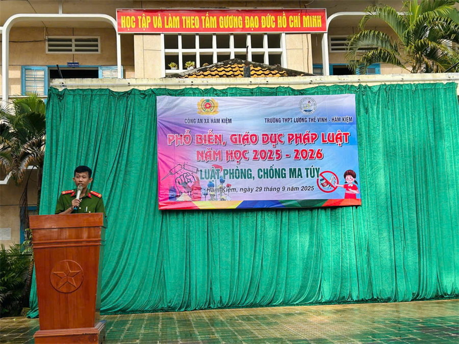 NGOẠI KHÓA TUYÊN TRUYỀN LUẬT PHÒNG, CHỐNG MA TÚY